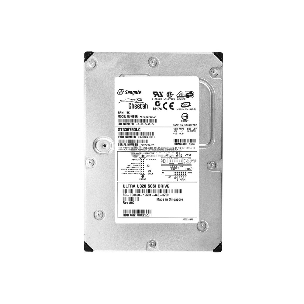 C3690 DELL 36GB 15K U320 SCSI 3.5 LFF HOT-SWAP